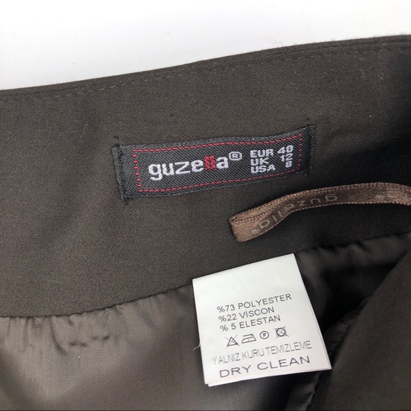 Guzella two pencil with belt skirts size 8 - Picture 3 of 6